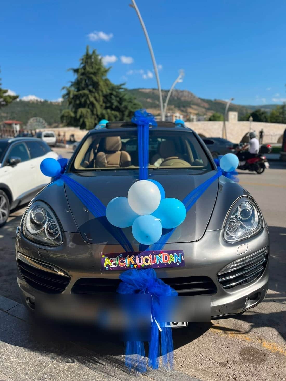 FloraMia Tokat çiçekçi gelin arabası buket süslemesi
